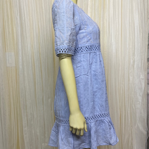 NWT Knox Rose Blue Midi Dress - Picture 3 of 8